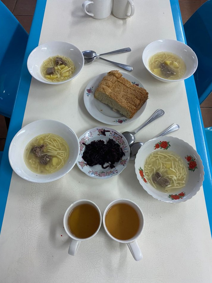 2  аптаның 1 ші күннің ас мәзірі